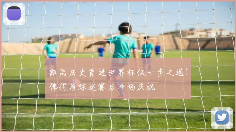 距离历史首进世界杯仅一步之遥！佛得角球迷赛后冲场庆祝